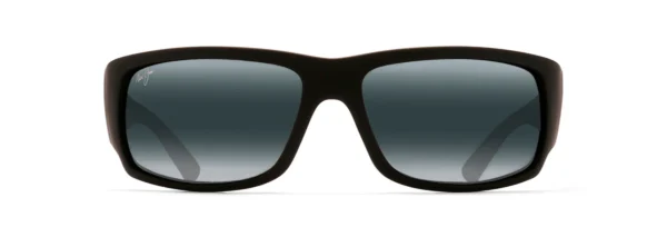 Maui jim - 266 WORLD CUP POLA – 02mr Noir Mat Caoutchoute #grey