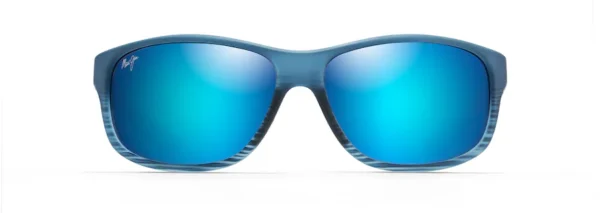 Maui jim - 840 KAIWI CHANNEL POLA – Blue Black Stripe #grey