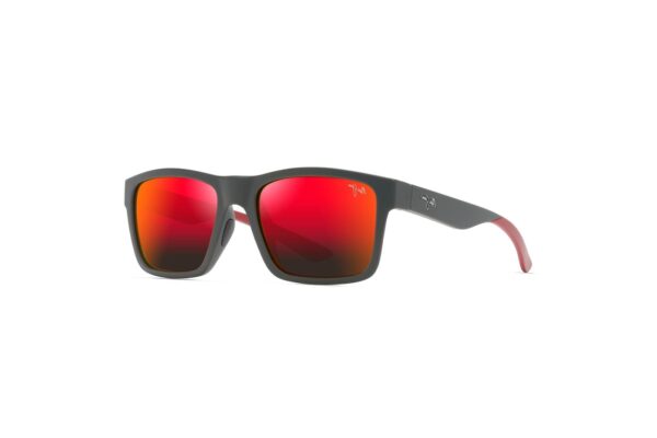 Maui jim - 897 THE FLATS POLA – Dark Grey W Brick Red Int