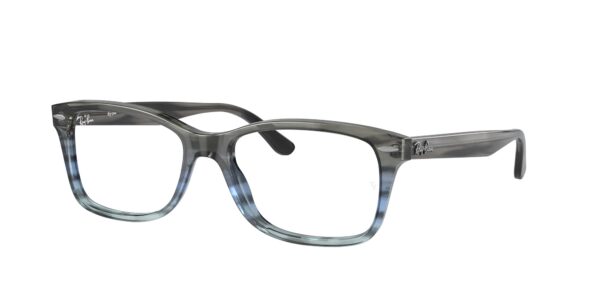 Ray-ban vista - RX5428 – 8254 Striped Gray Gradient Blue