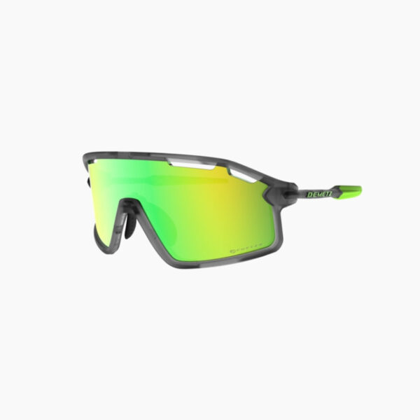 Demetz - HURRY POLA – Gris Cristal Mat / Vert Citron V. Rose Miroir Vert