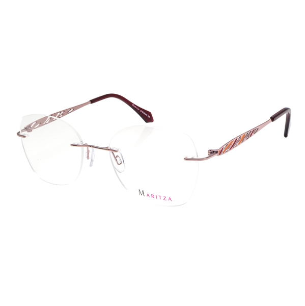 Maritza - M0431 – 1 Rose Orange Rouge